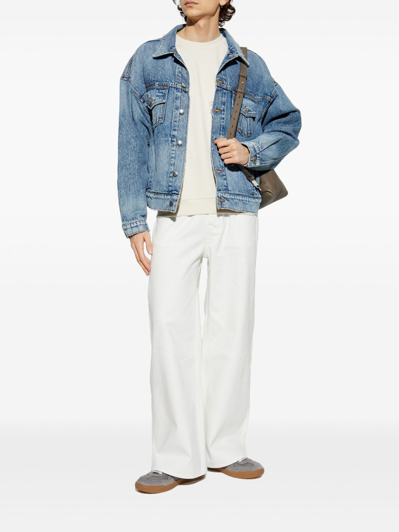 LACOSTE embroidered-emblem sweatshirt outlook