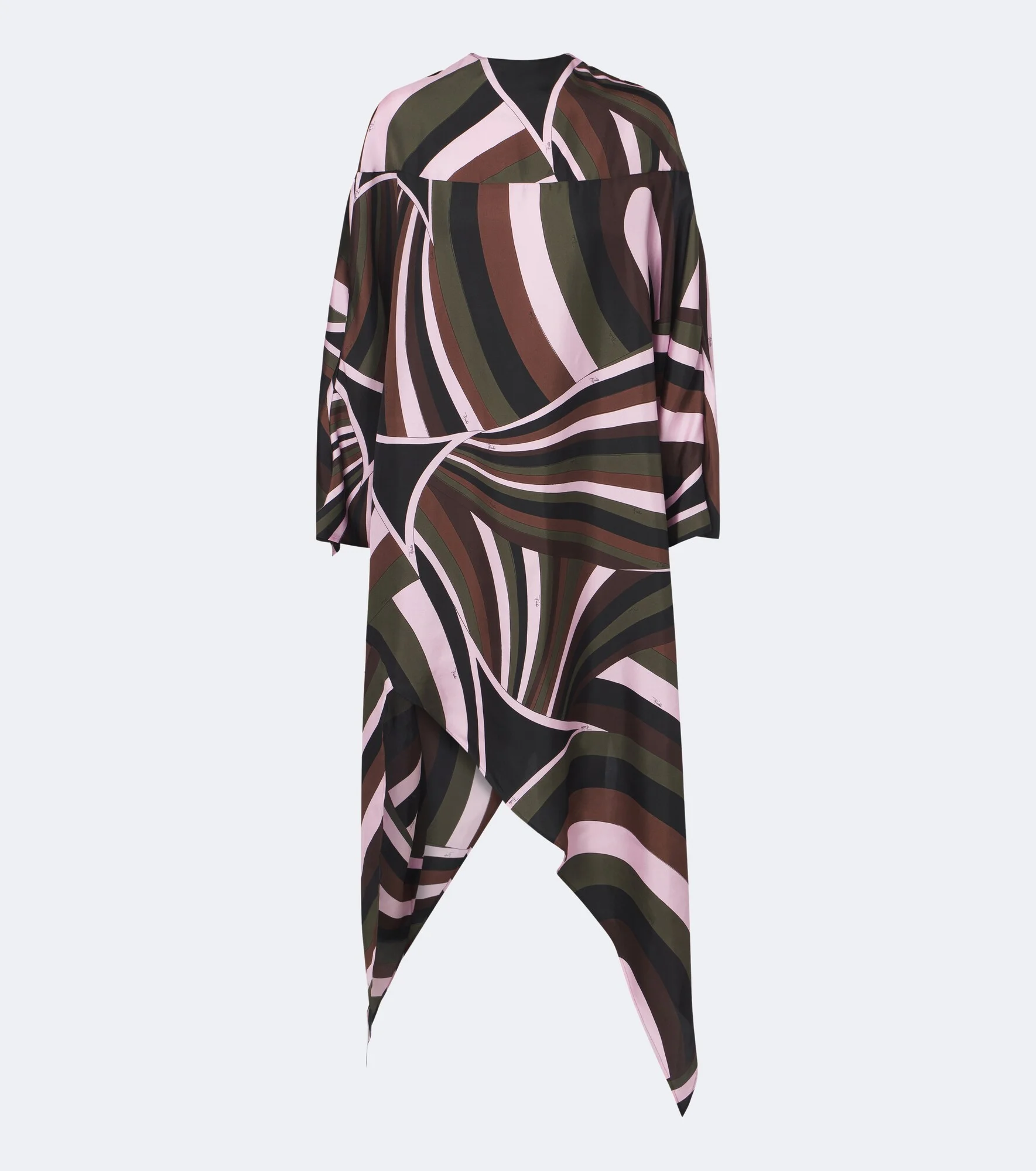 Iride crêpe de chine silk kaftan - 1