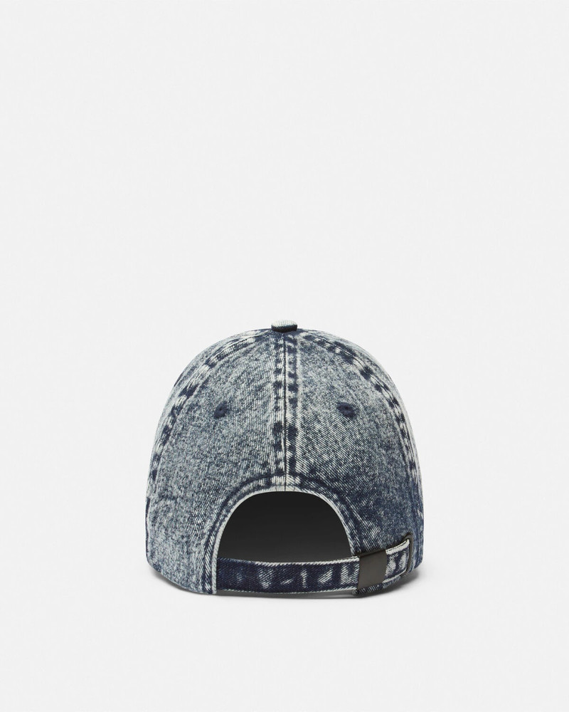 VERSACE JEANS COUTURE Logo Denim Baseball Cap outlook