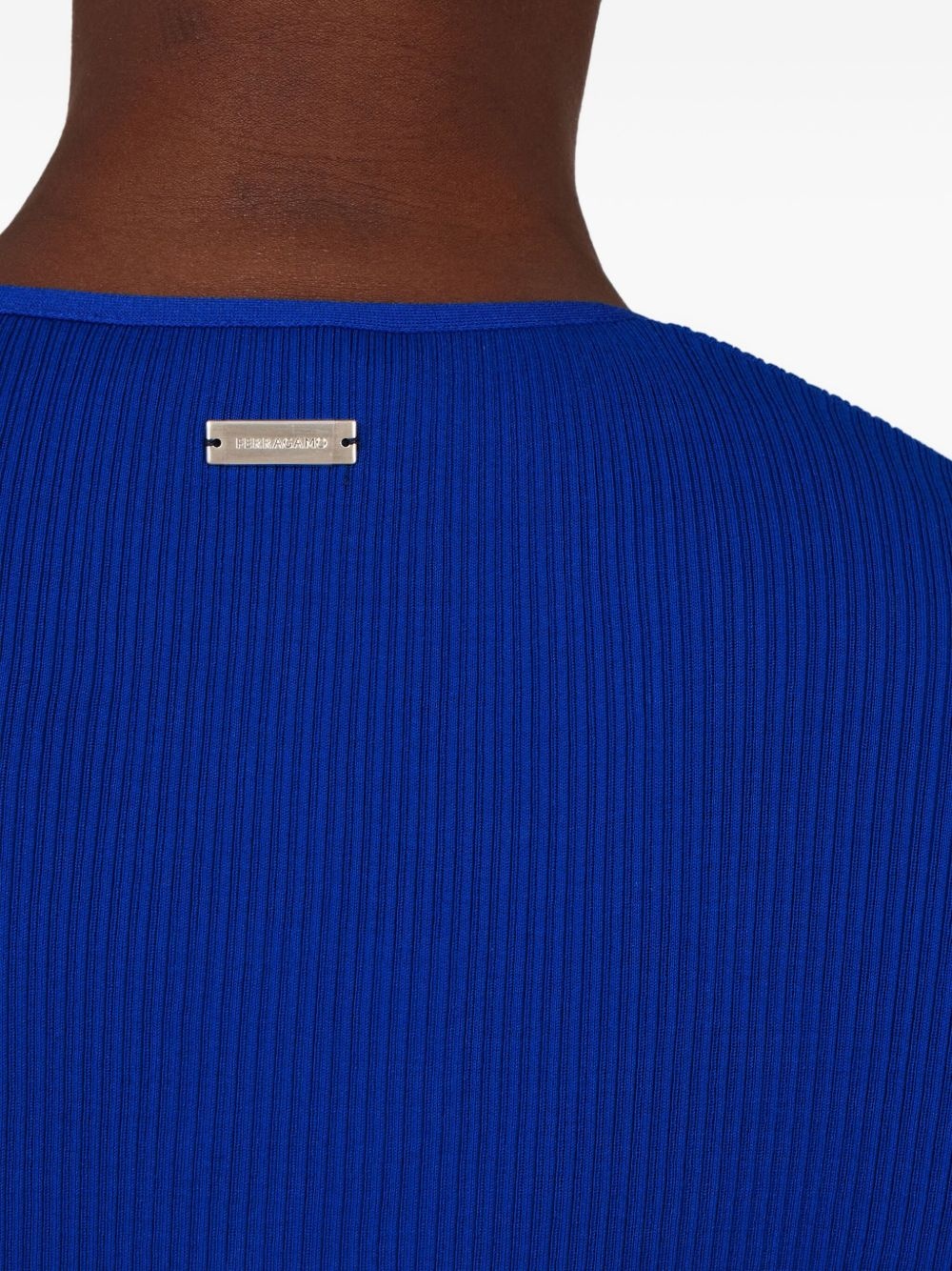 ribbed long-sleeve top - 6
