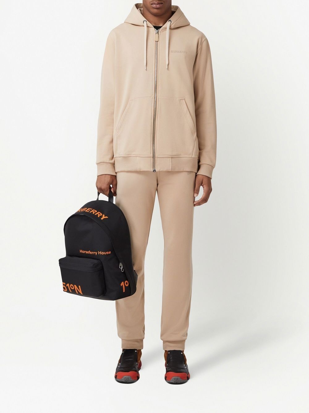 logo-print stretch-cotton track trousers - 2