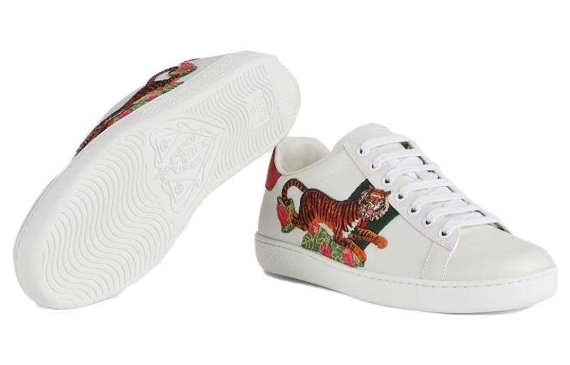 (WMNS) Gucci Ace 'Tiger Patch' 687620-0FI60-9080 - 6