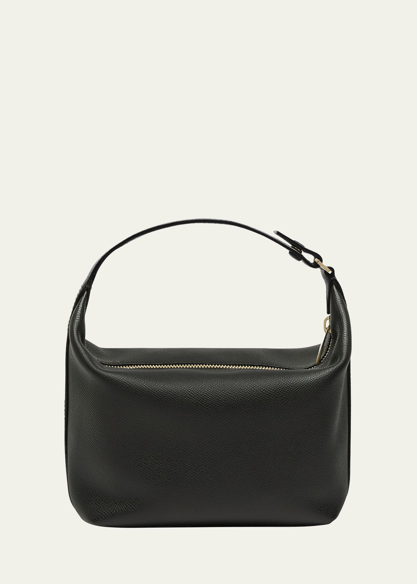 Mochi Calfskin Leather Pouch Bag - 3