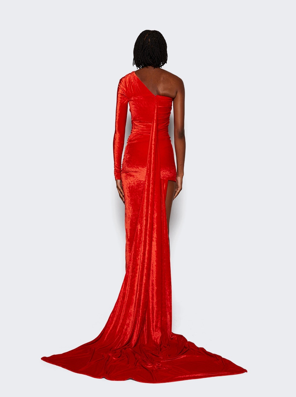 ワンピース BALENCIAGA DRESSES RED Balenciaga Balenciaga red draped maxi dress | Grailed