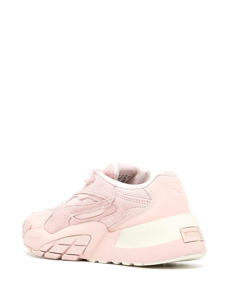 lace-up low-top trainers 3