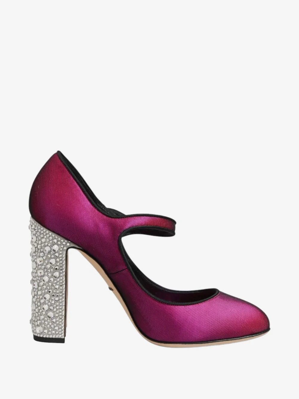 Mary Jane strass-embellished pumps - 1