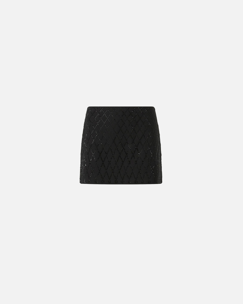 MINISKIRT WITH RHINESTONES 1