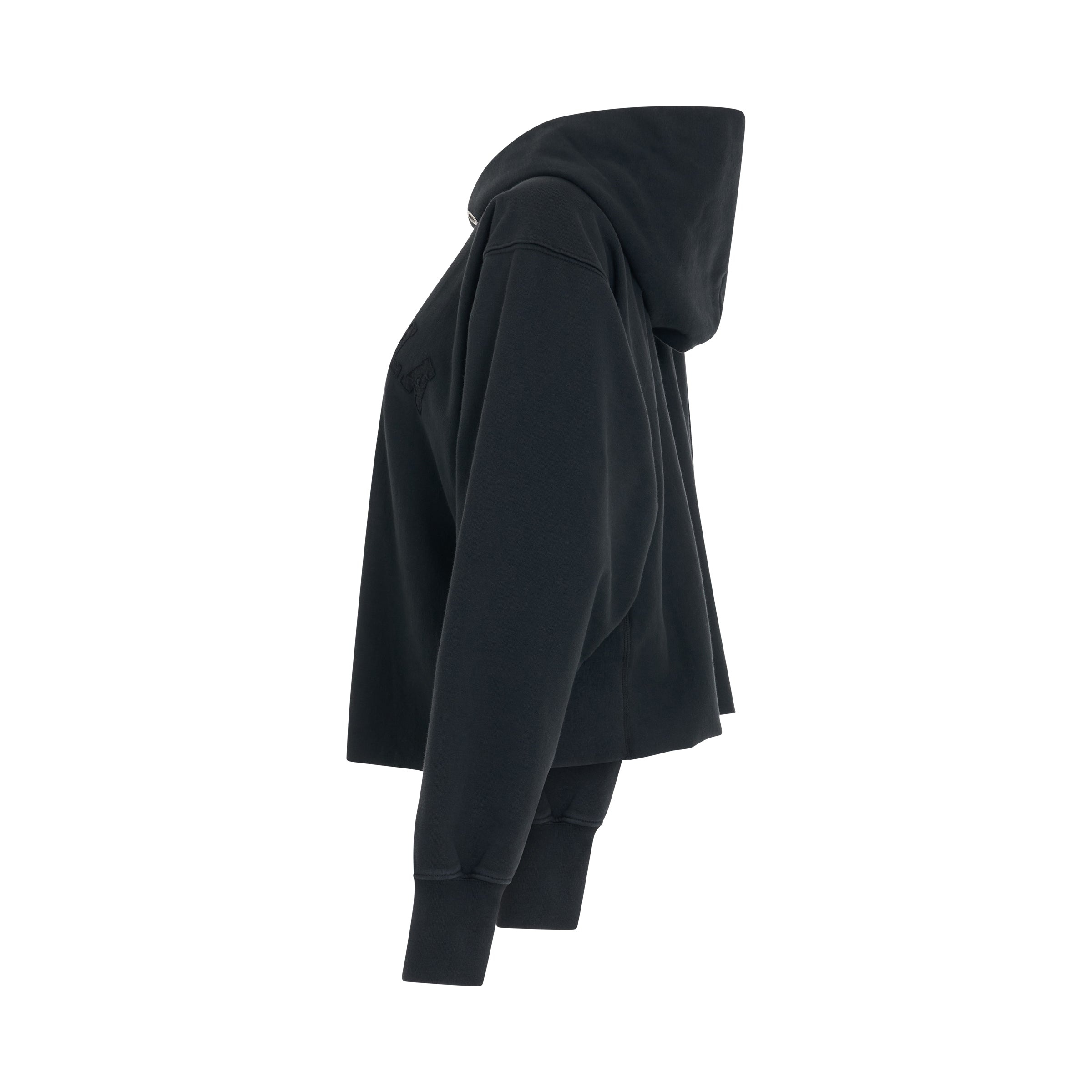 Memory Logo Hoodie in Black - 3