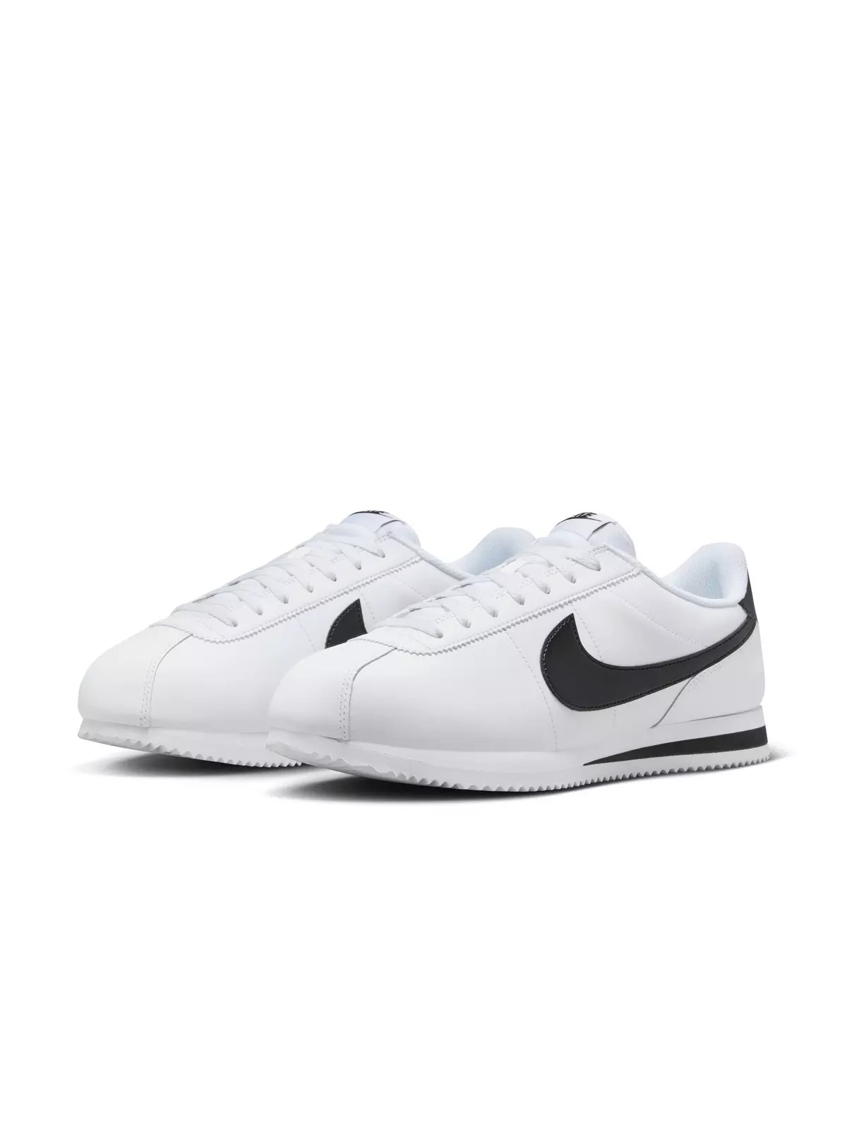 Cortez "White/Black" Men's Shoe - 5