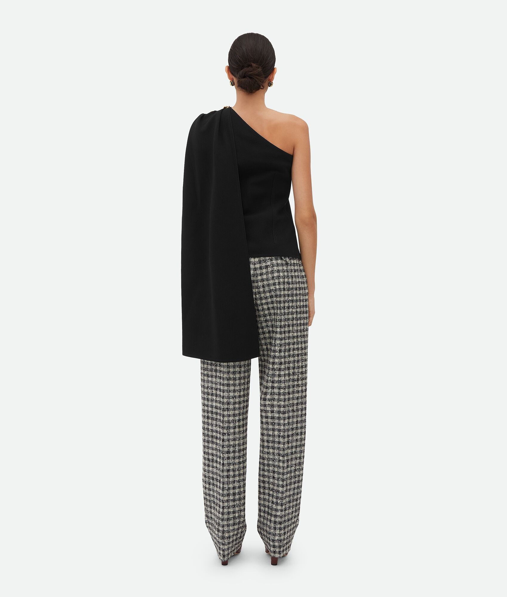 Wool Viscose Crepe Top - 3