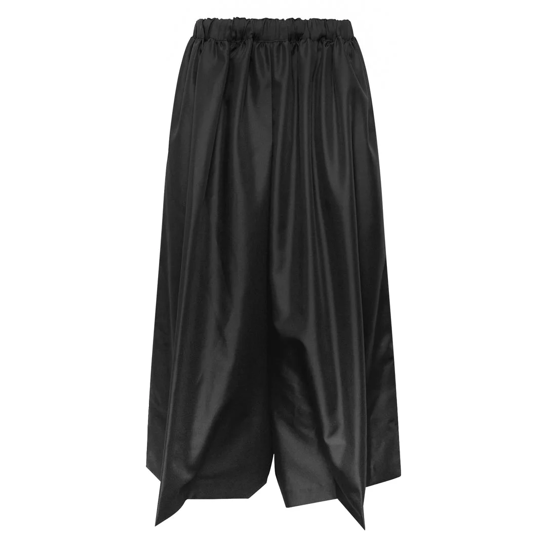 Wide-Leg Elongated Trousers - 1