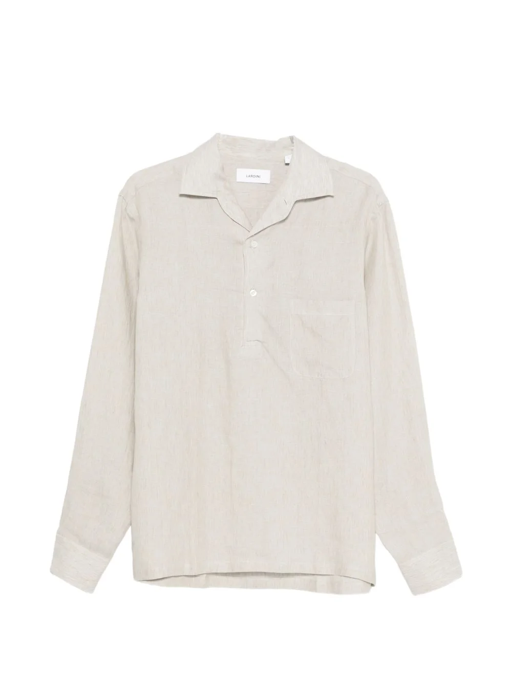 button-up pocket T-shirt - 1