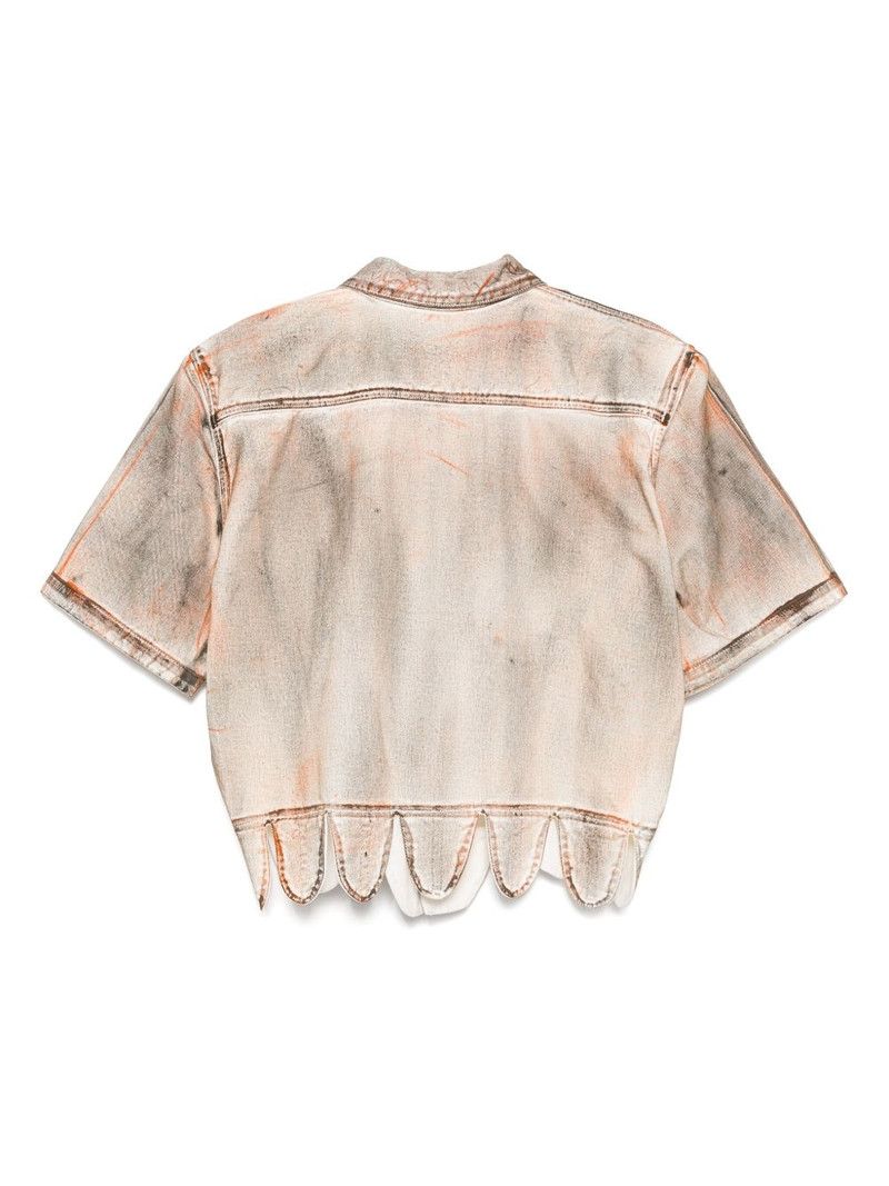 JUNTAE KIM cropped shirt outlook
