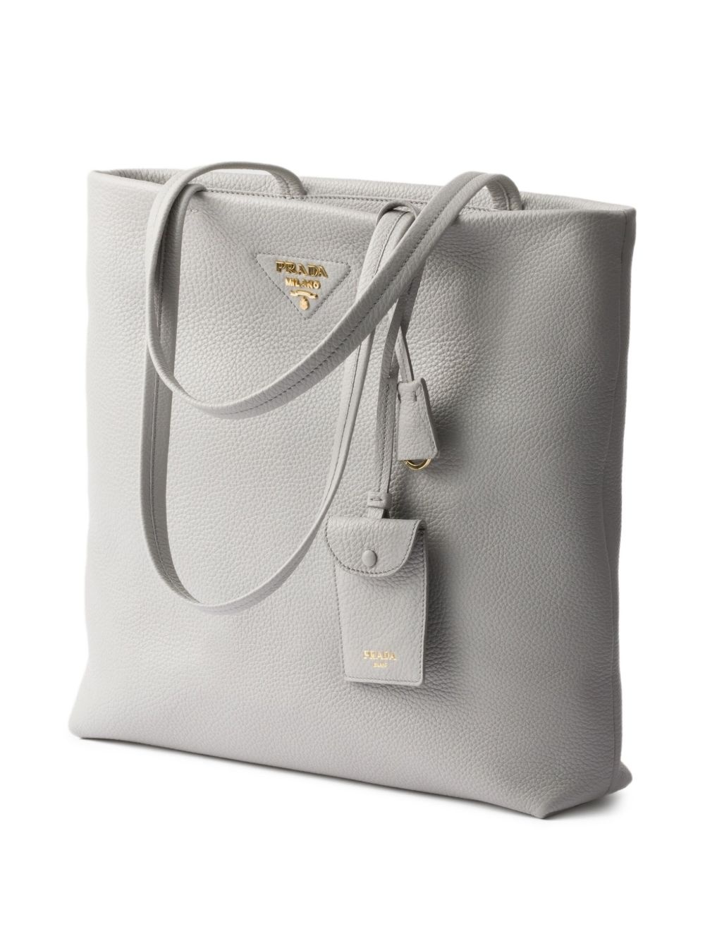 large leather tote bag - 5