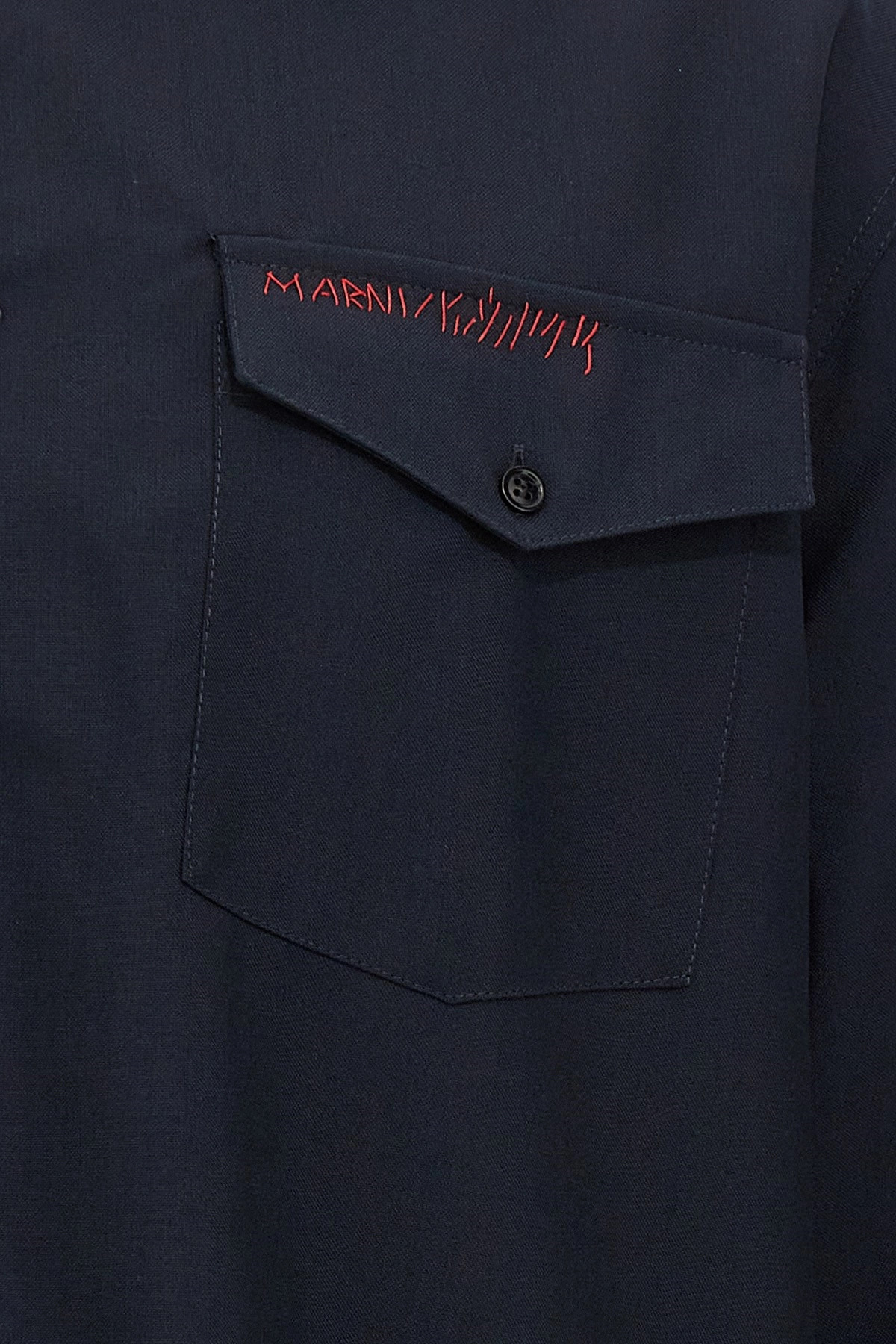Logo embroidery shirt - 5