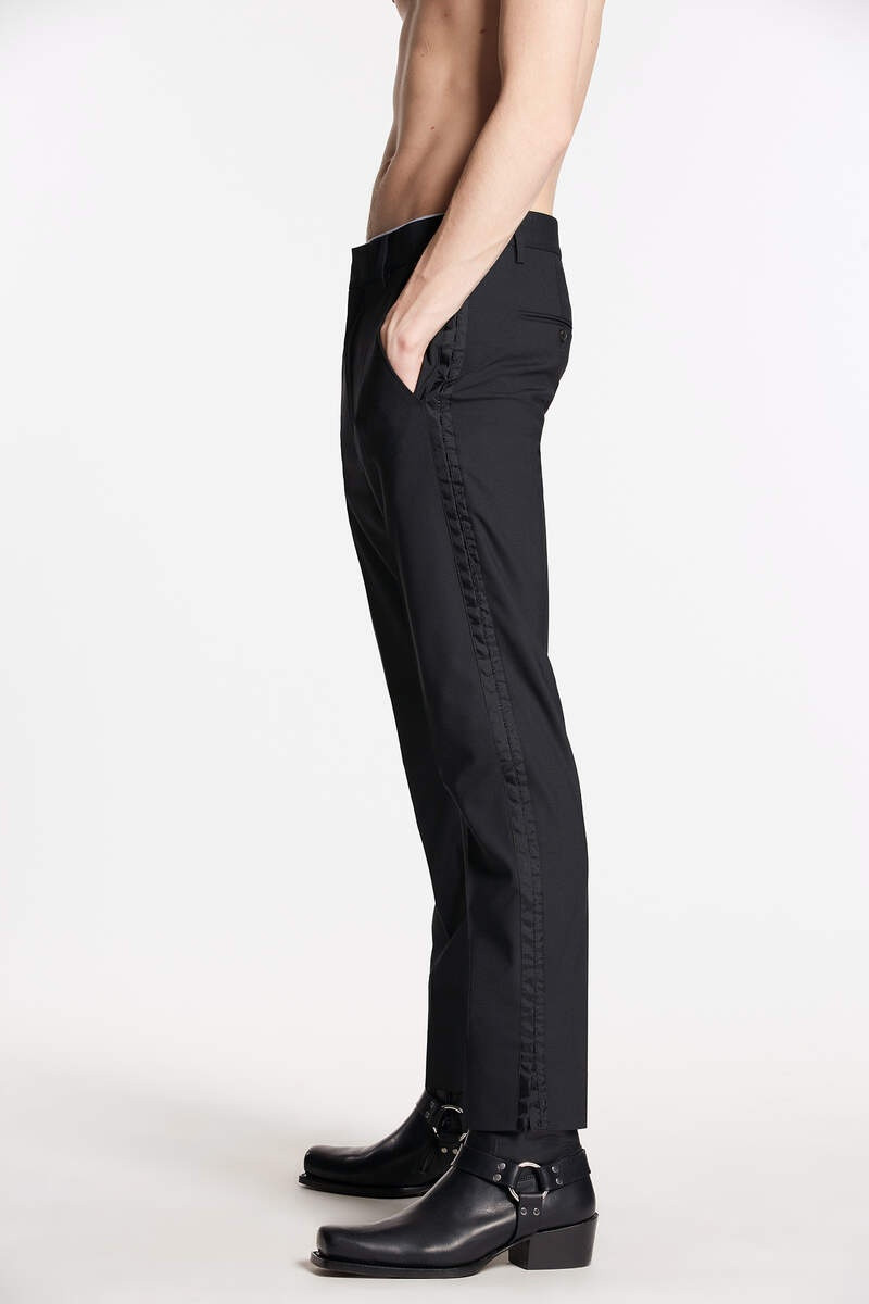 CORSET CIGARETTE ROLL UP PANTS 4