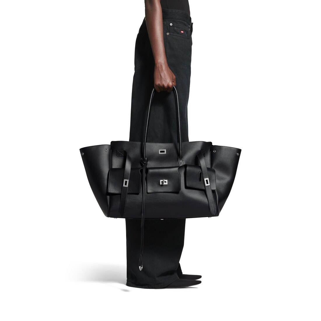 Women's Bel Air Large Carry All Bag  in Black - 8