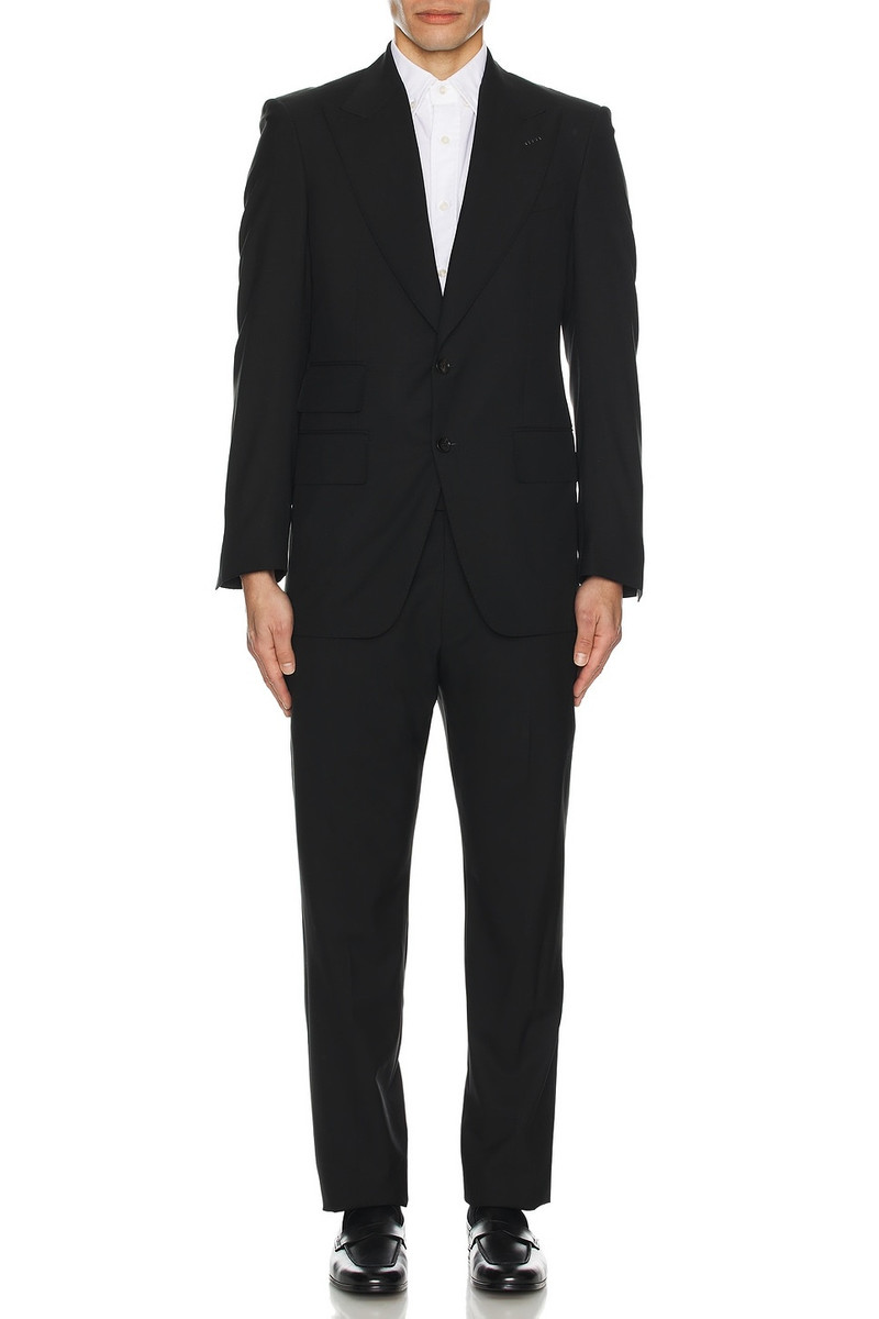 TOM FORD Atticus Plain Weave Suit outlook