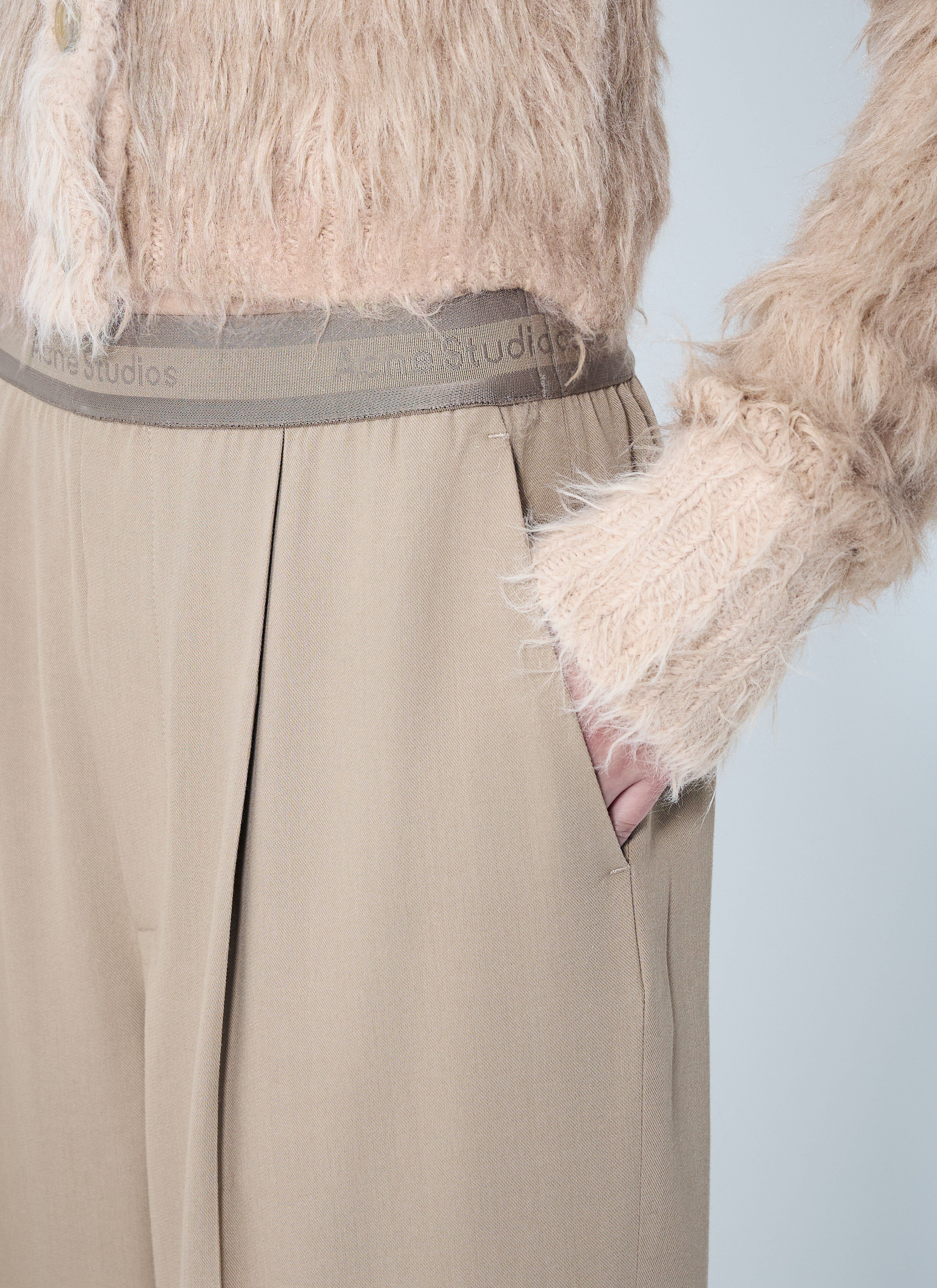 Logo Tape Twill Pants - 5