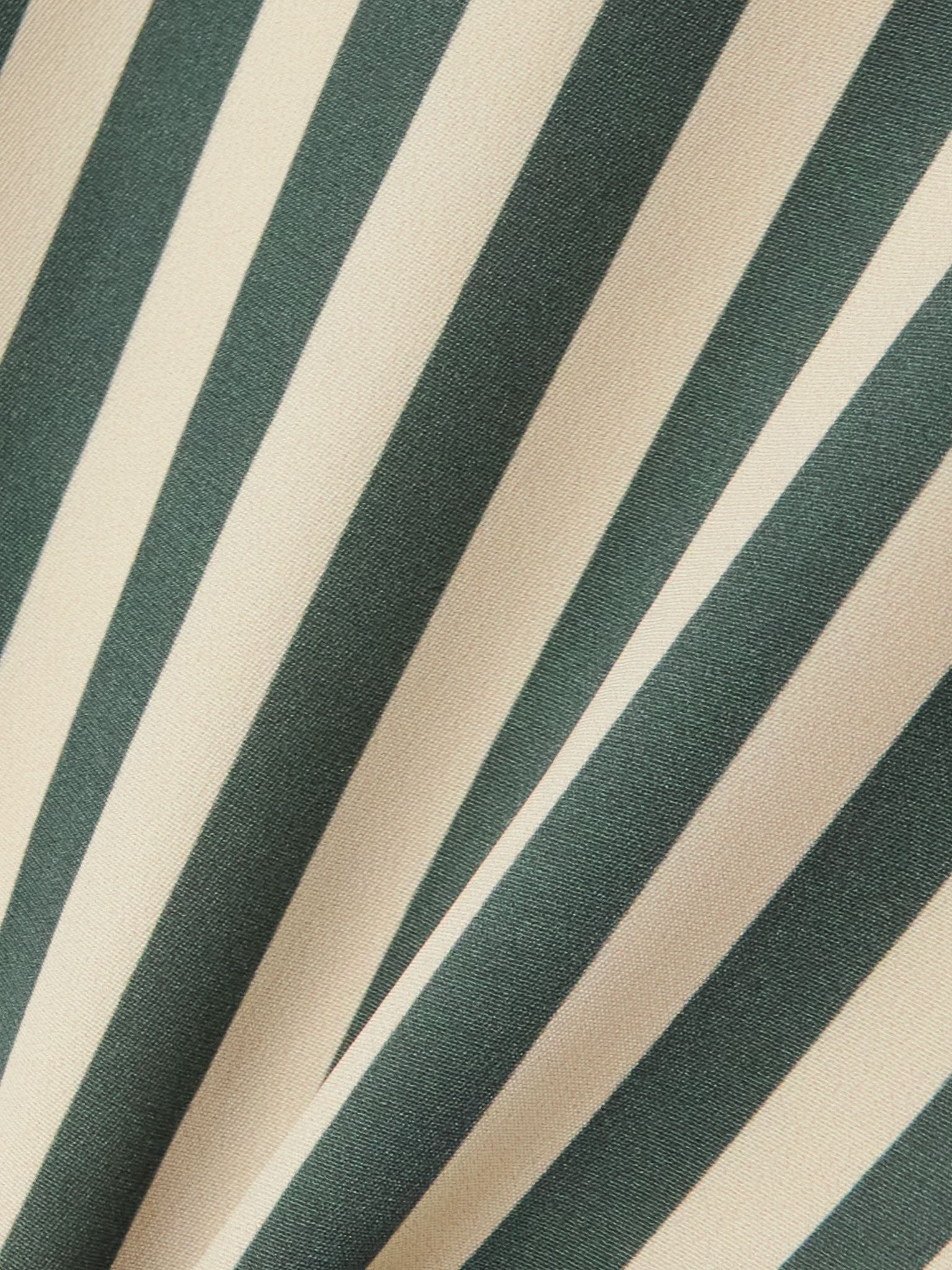Soda striped silk shorts Green - 5