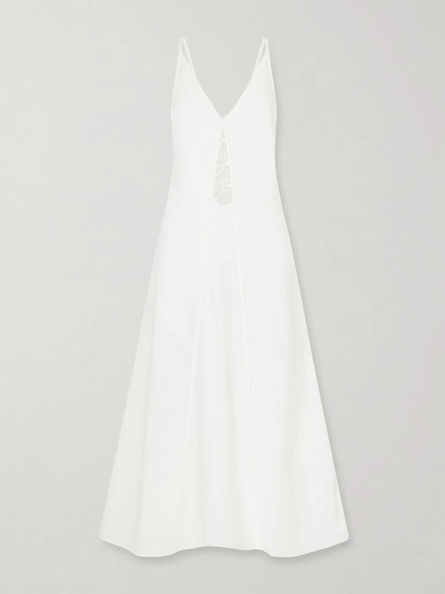 Klara embroidered maxi dress Ivory - 1