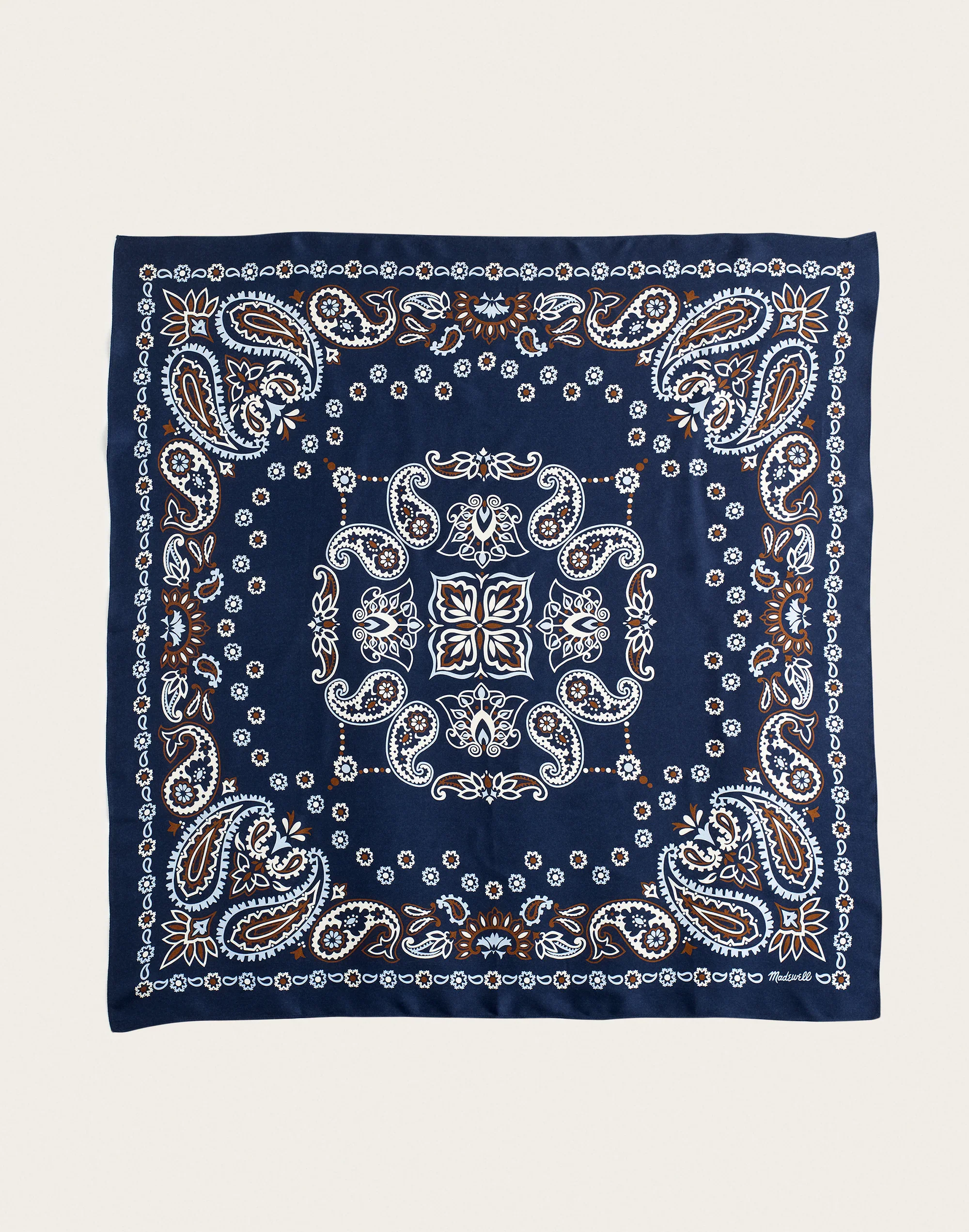 Medium Silk Bandana - 1