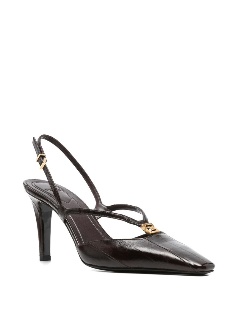 FENDI FFold slingback pumps outlook