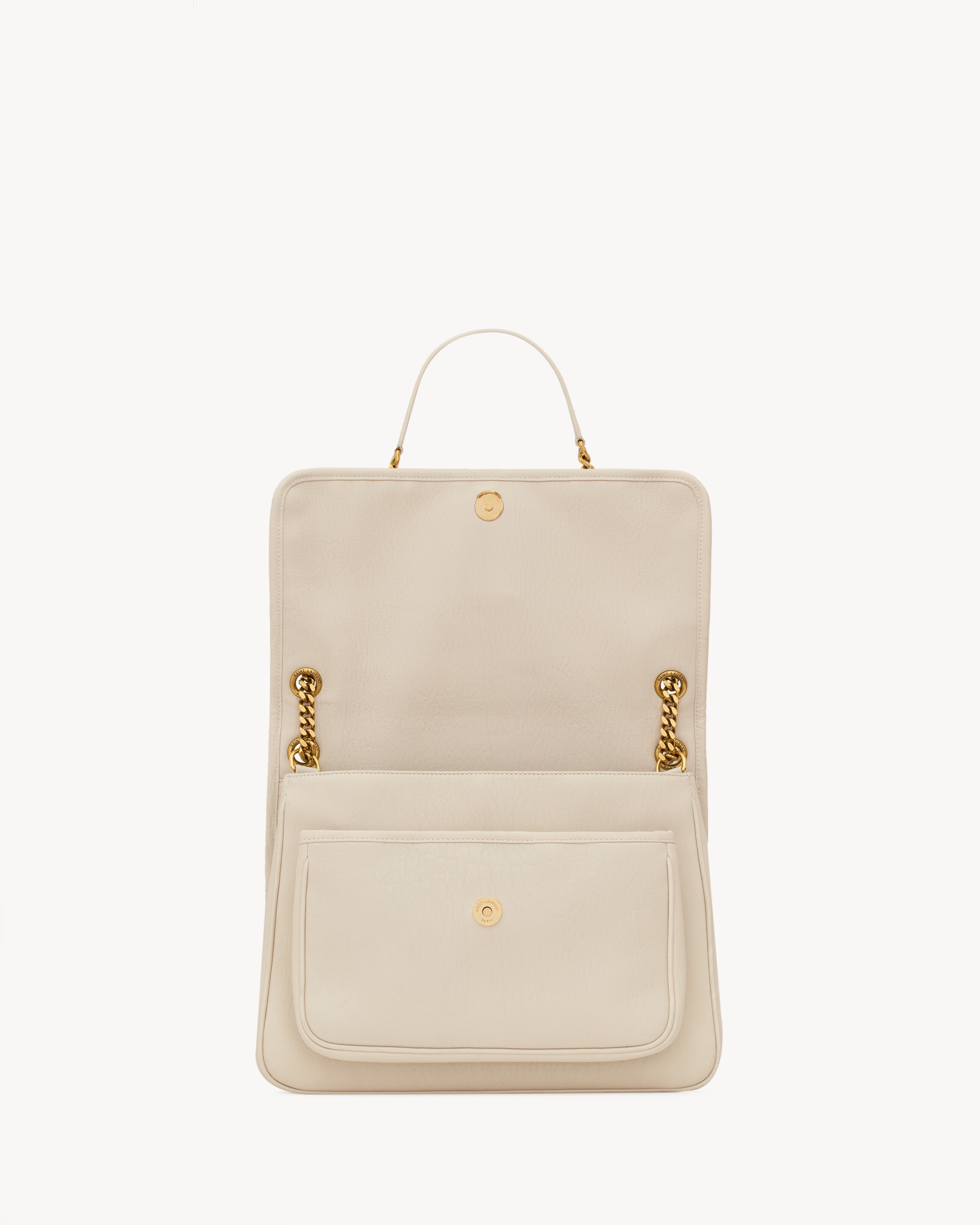 NIKI LARGE IN GRAINED LAMBSKIN - 4