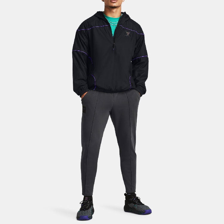 Under Armour Project Rock Anorak Jacket 'Black' 1380128-001 - 3