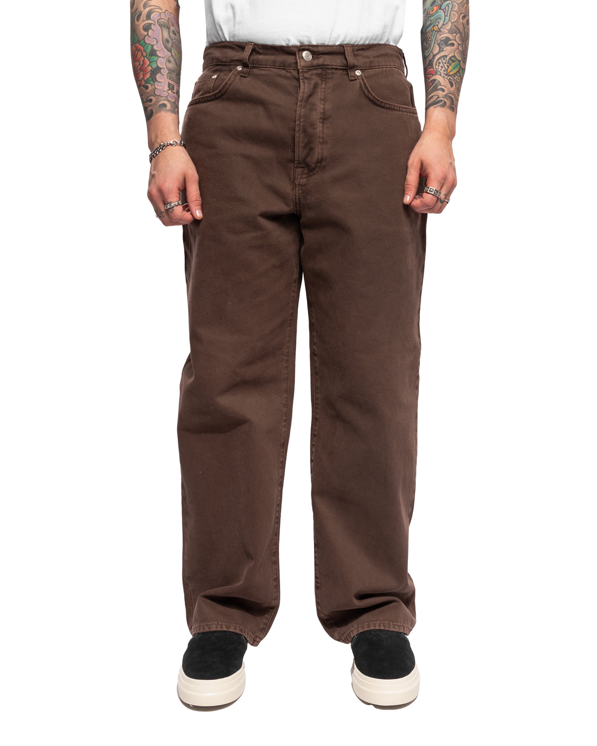 Stüssy Big Ol Jean Washed Canvas Brown | REVERSIBLE