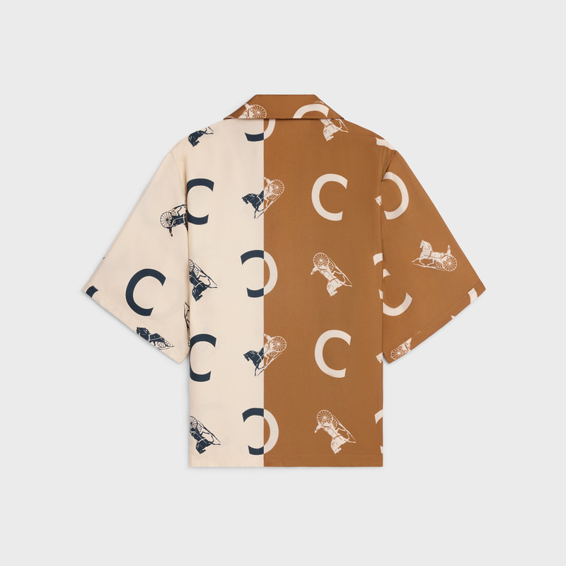 CELINE pyjama shirt IN silk twill outlook