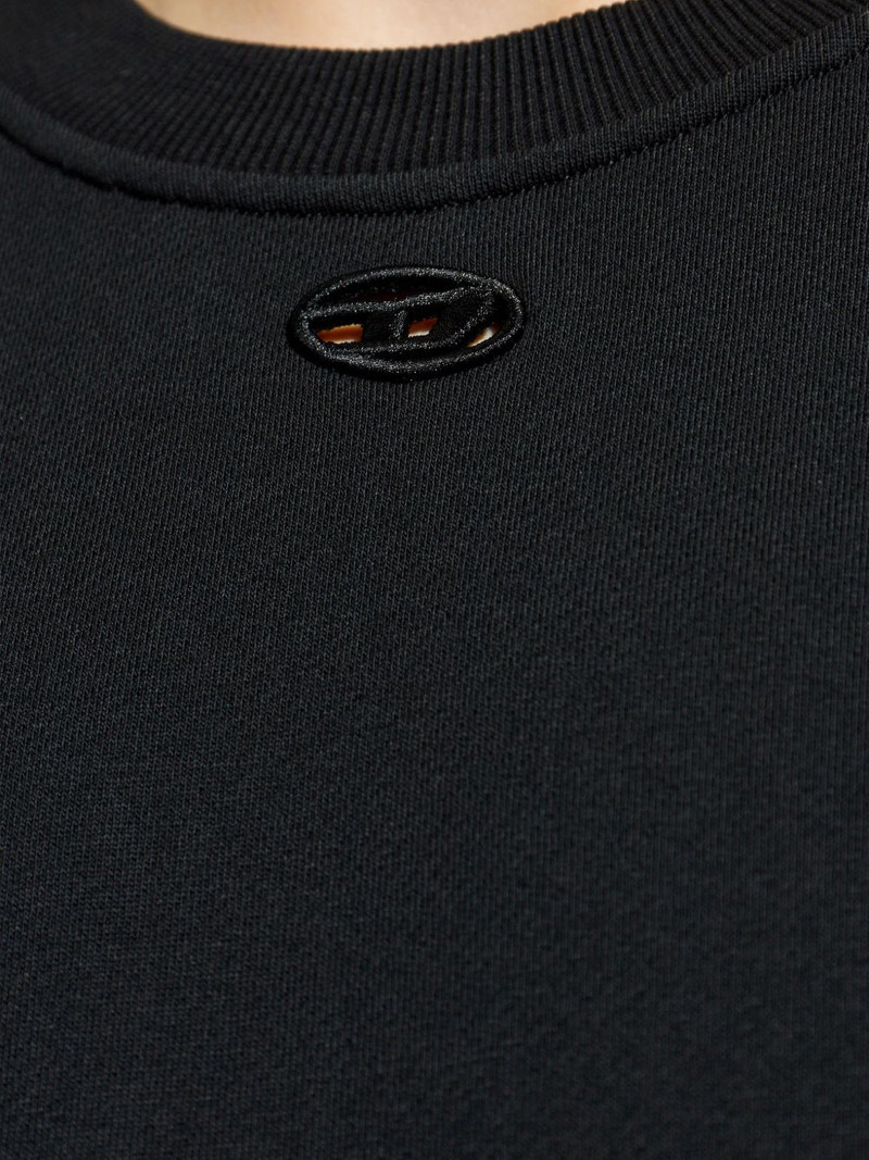logo cotton sweater 5