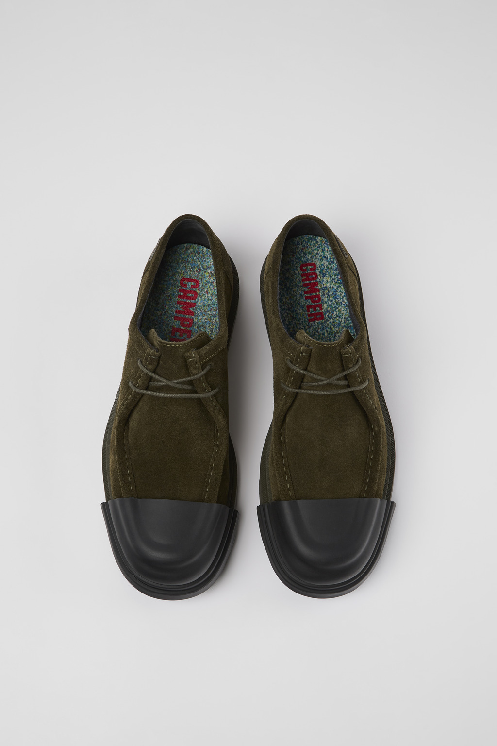Green Nubuck Wallabee for Men - 4