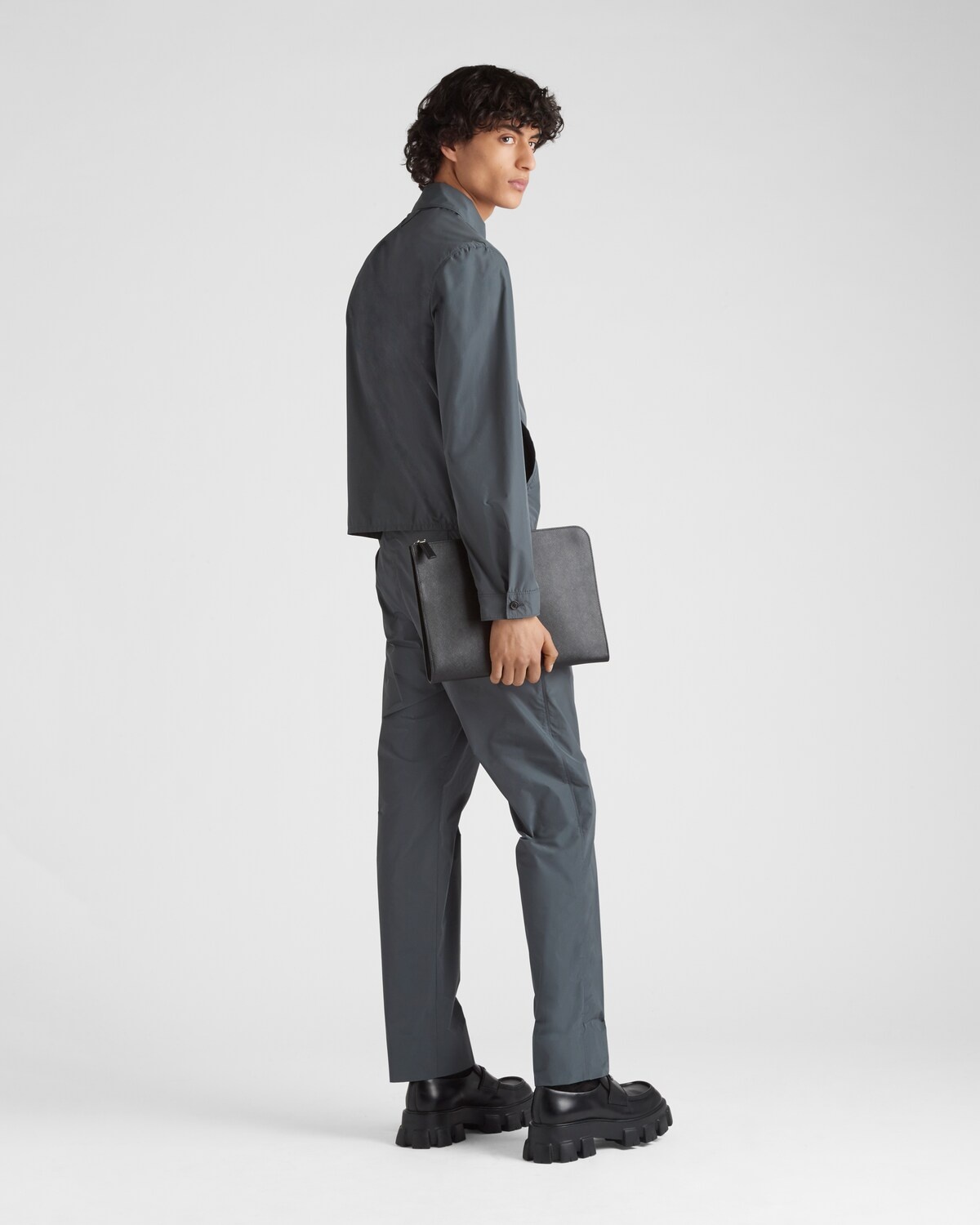 Technical poplin pants - 5