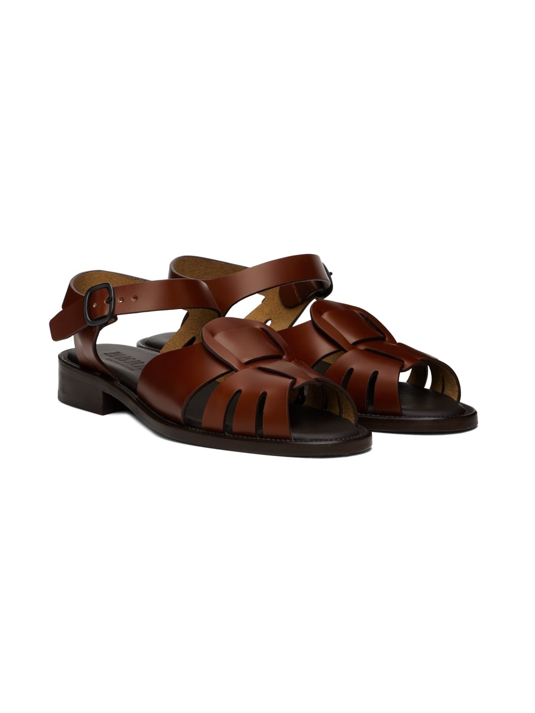 Tan Ancora Fisherman Sandals - 4