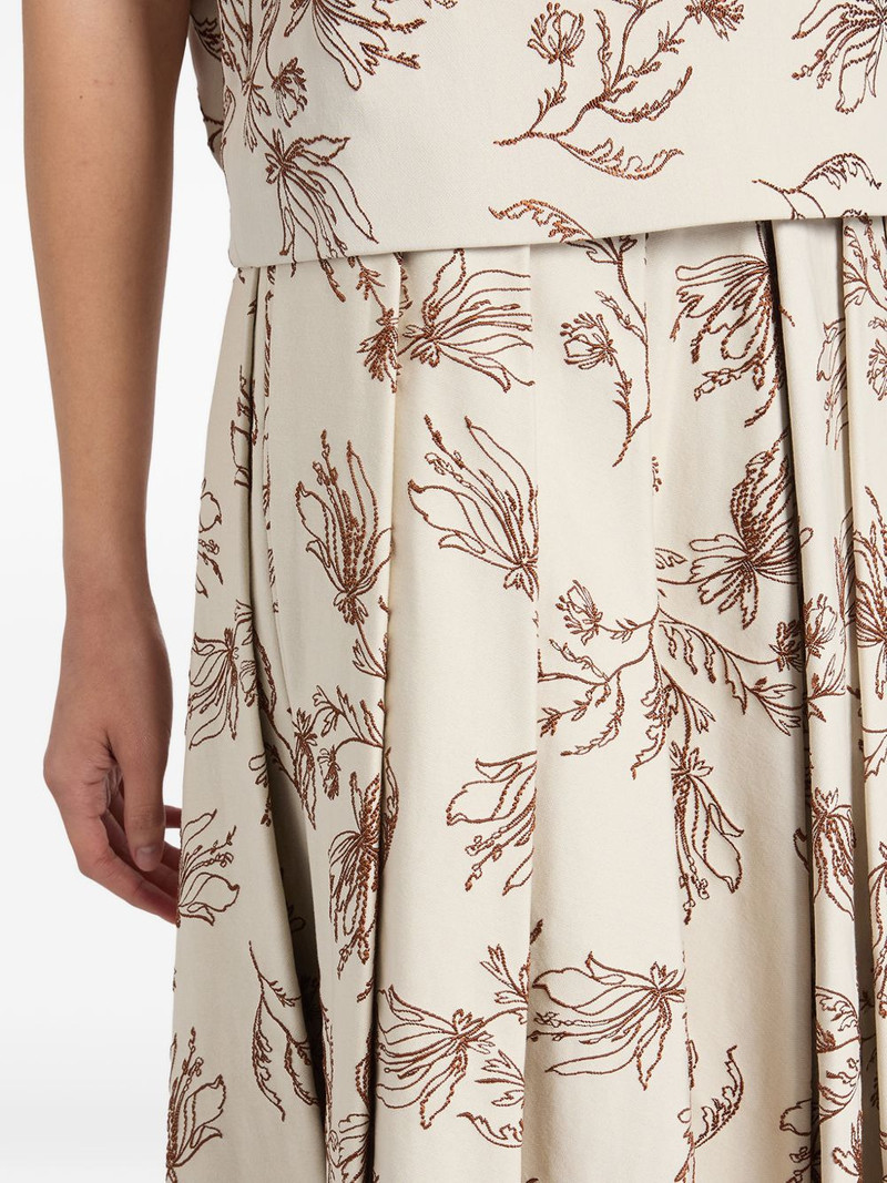 floral midi skirt 4