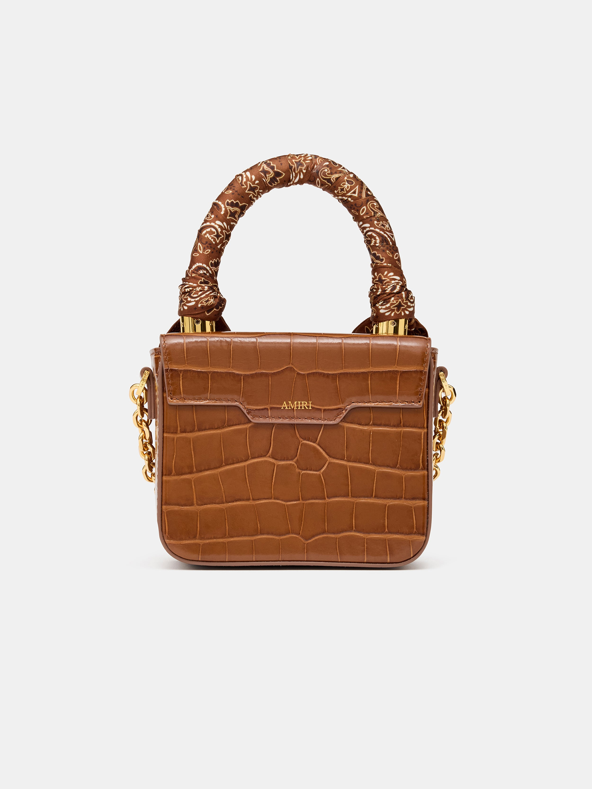 WOMEN'S CROC EMOSSED MICRO MA BAG - 2