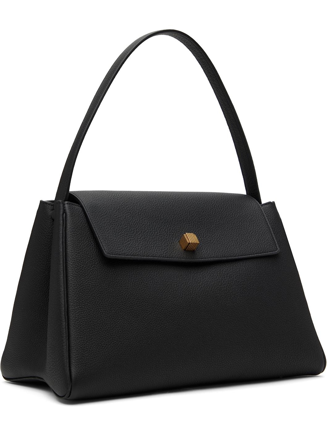 Black Audrey Top Handle Bag - 2