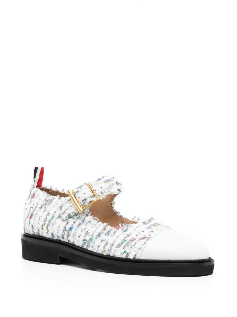 Thom Browne buckle fastening shoes outlook