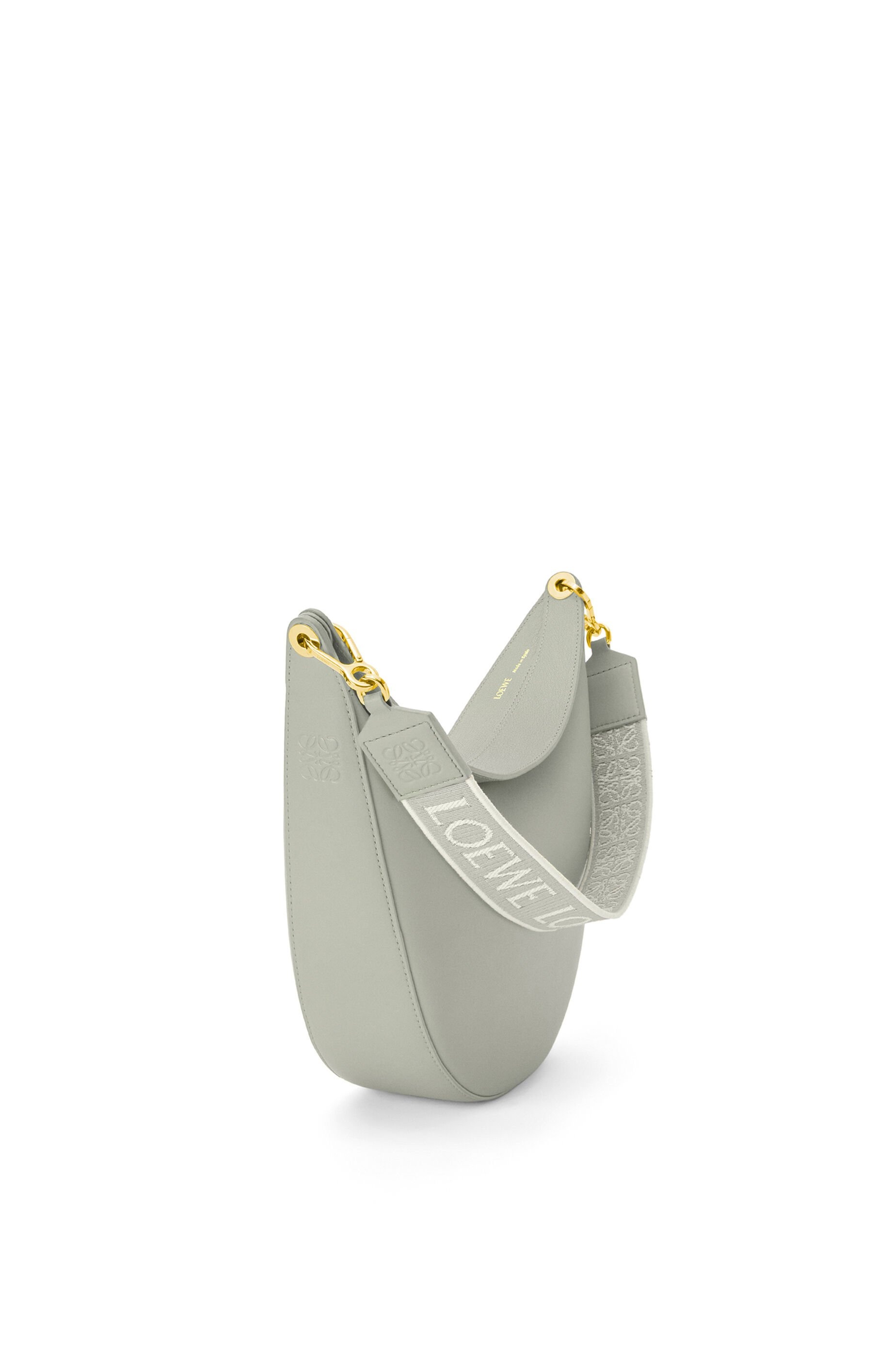 LOEWE Luna bag in satin calfskin and jacquard - 3