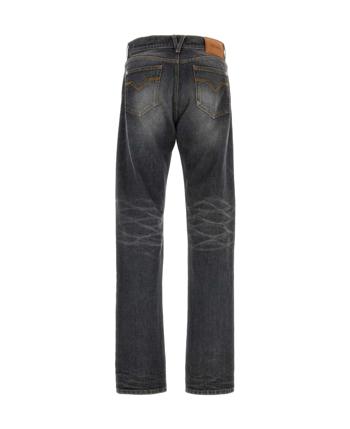 Black Denim Jeans - 2