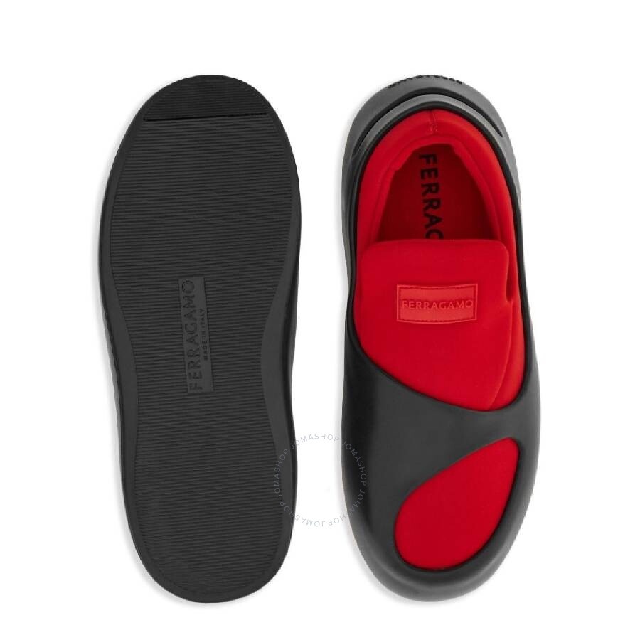 Ferragamo Logo-Patch Panelled Sneakers - 3