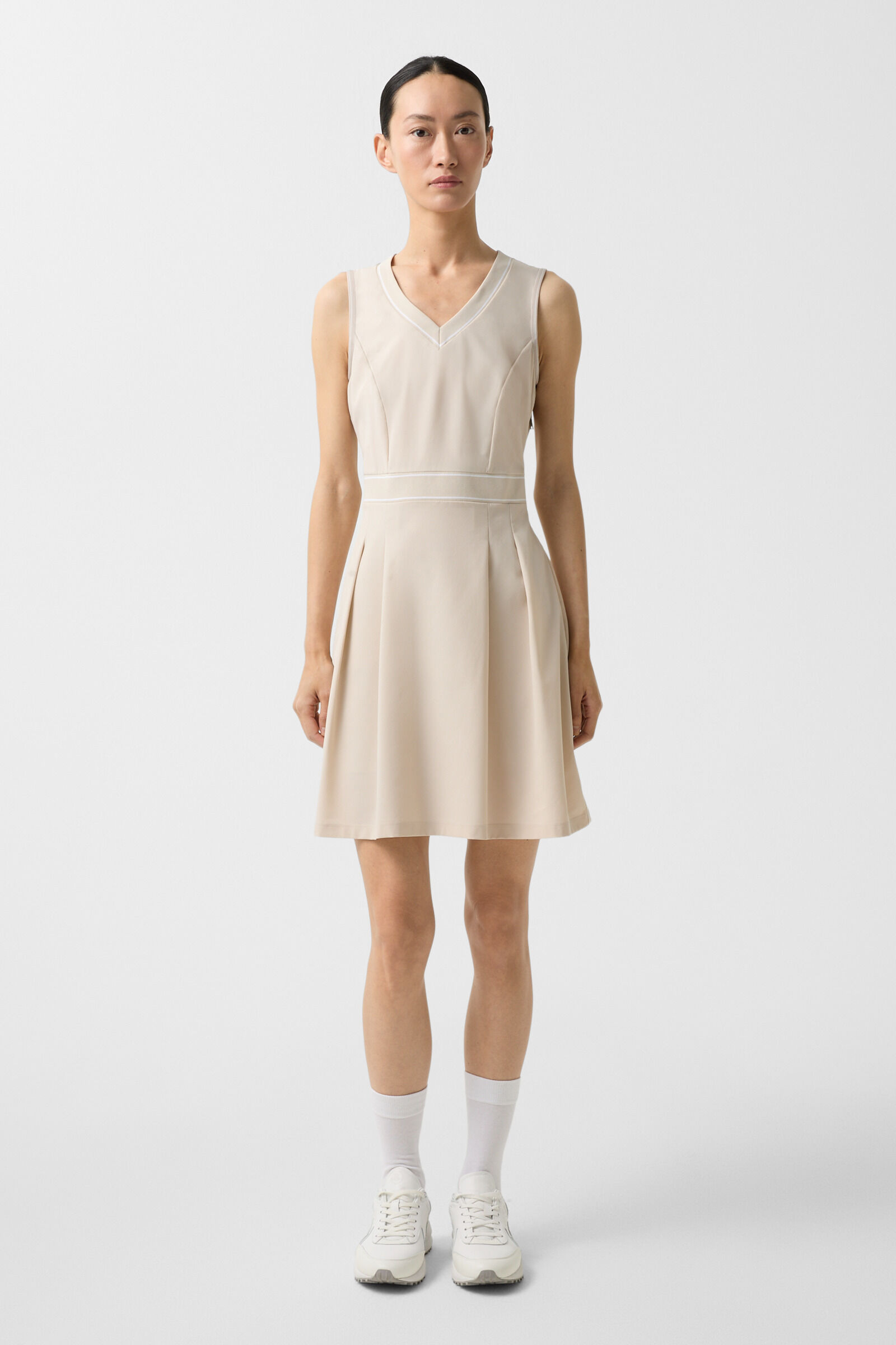 Edita dress in Sand - 2