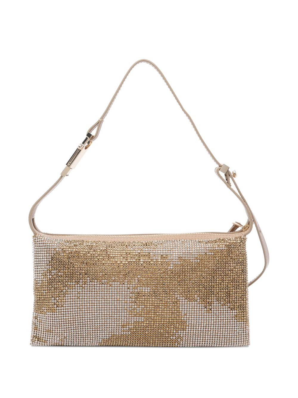 crystal-embellished shoulder bag - 2