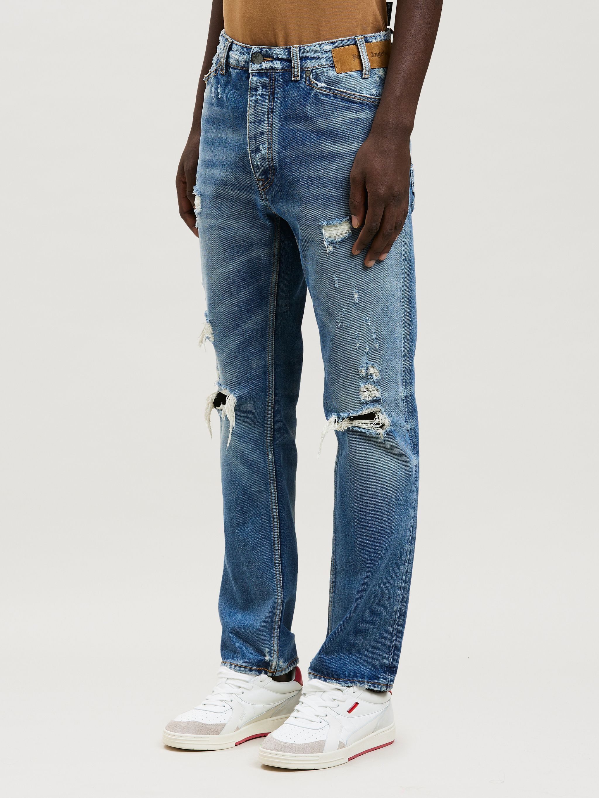 REGULAR DENIM PANTS - 4