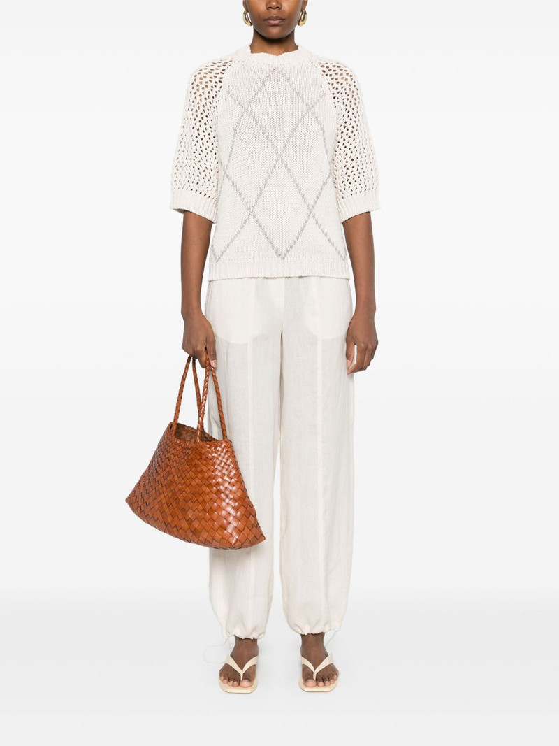 PESERICO Punto Luce-chain sweater outlook