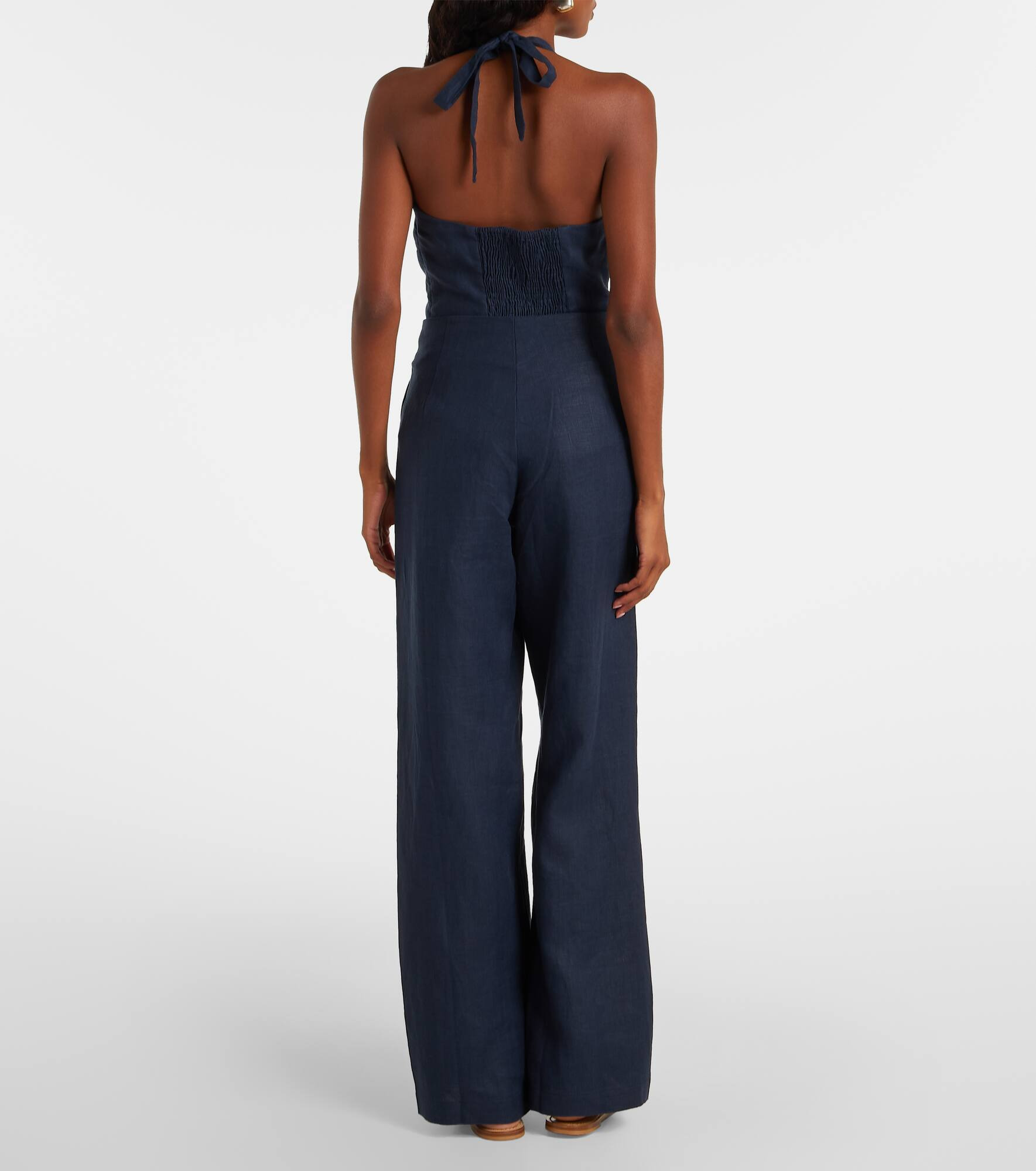 Lulea linen wide-leg pants - 3