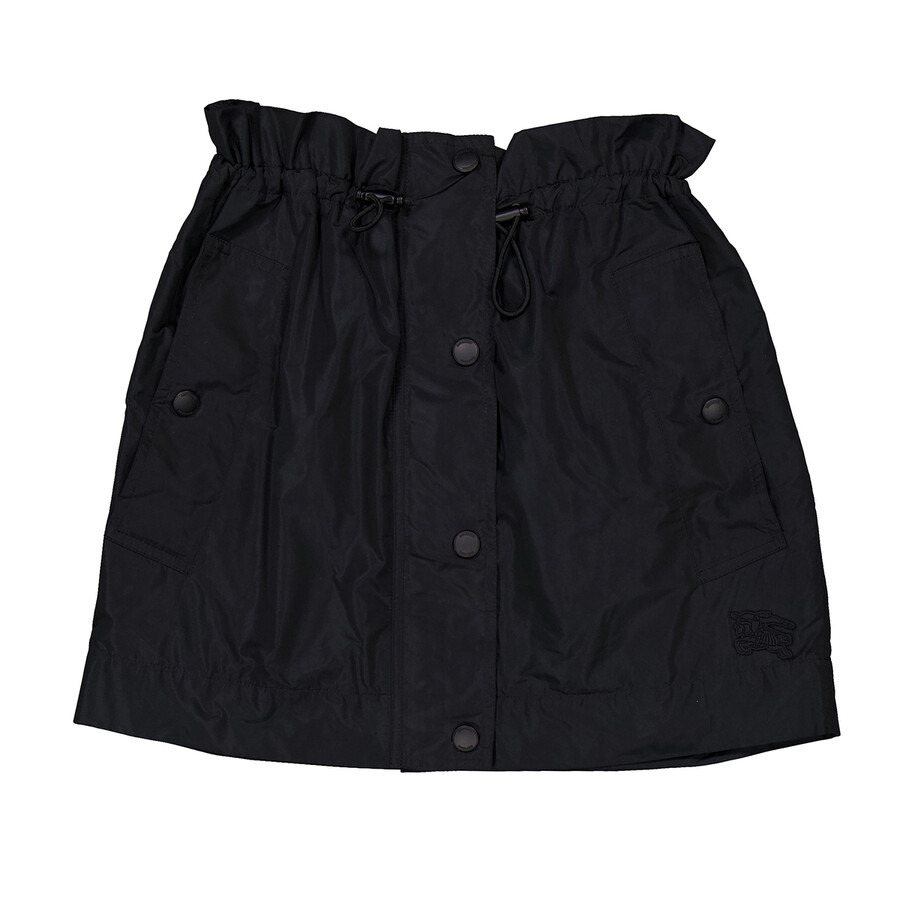 Burberry Joss Press-stud Taffeta Mini Skirt - 1