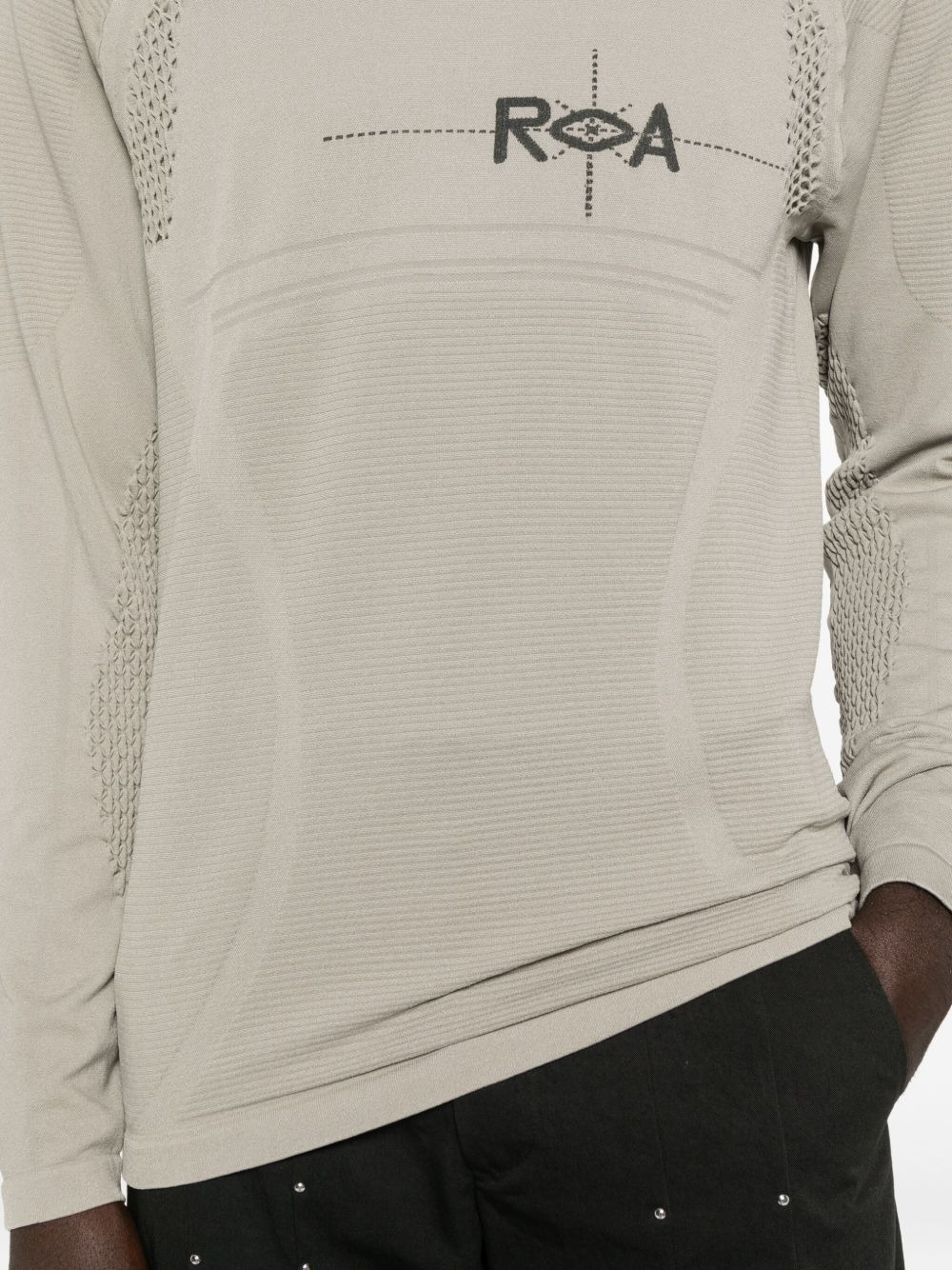 seamless long-sleeve T-shirt - 4