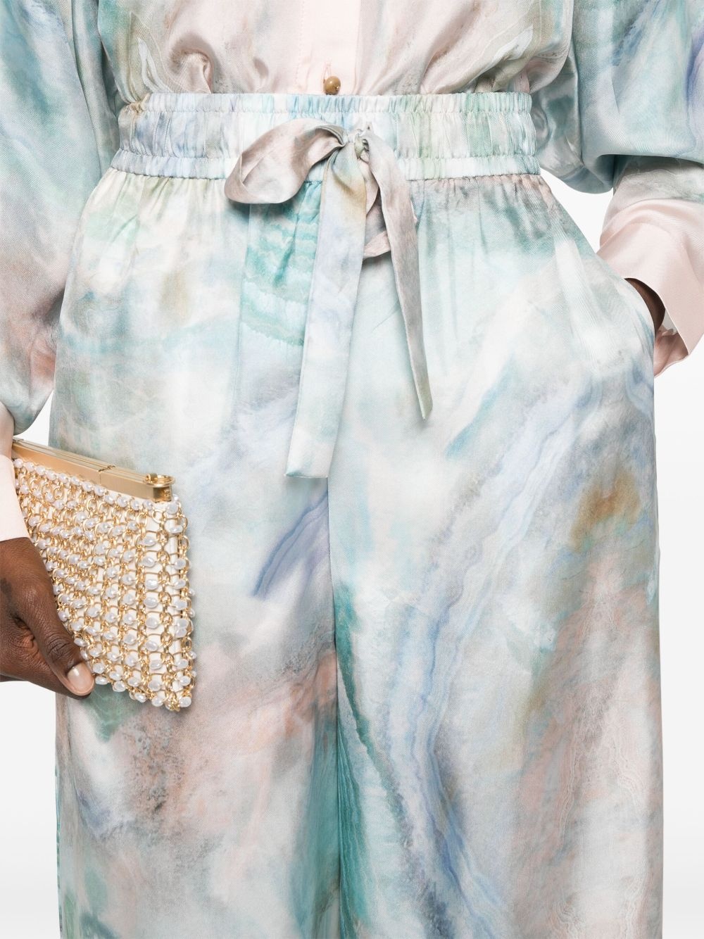 The Illuminate wide-leg trousers - 5